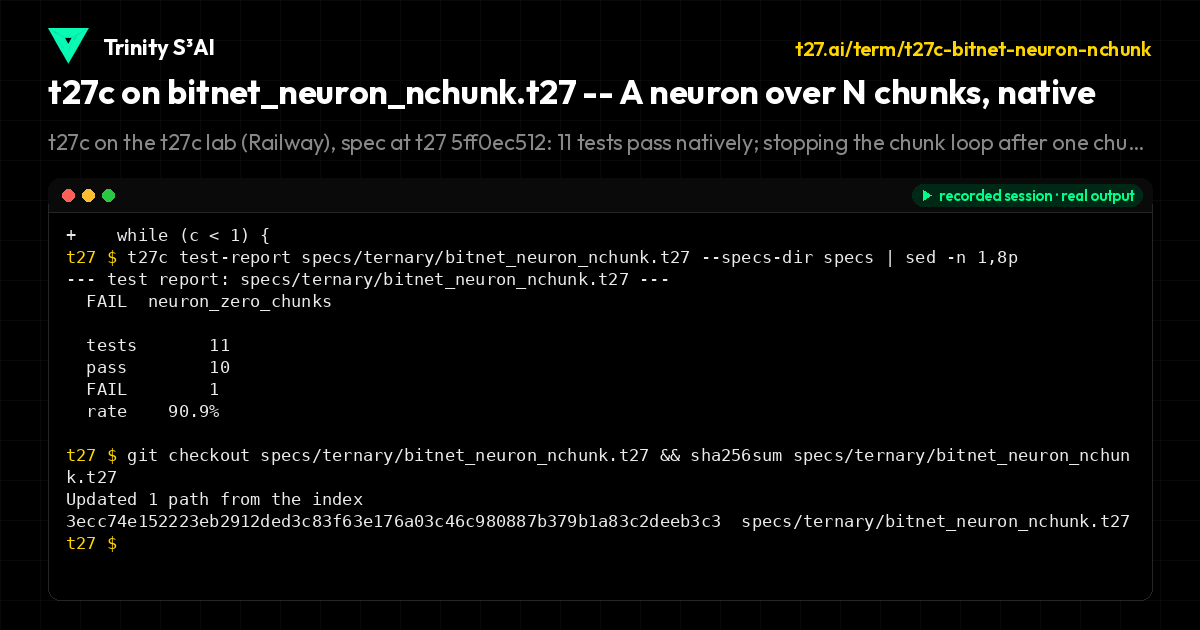 t27c on bitnet_neuron_nchunk.t27 -- A neuron over N chunks, native